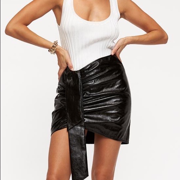 Lioness Dresses & Skirts - DIAMONDS IN THE SKY Lioness Black Mini Skirt